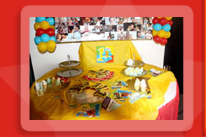 todo incluido para fiestas infantiles. Decoracion, alimentos, juegos y mas.